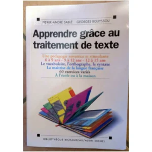 Apprendre grâce au t...Sablé 1995 État:★★★★☆