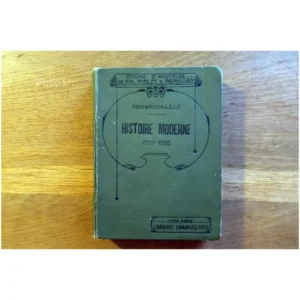 Histoire moderne 171...Piolet Emmanuel Vitte 1907 État:★★★☆☆