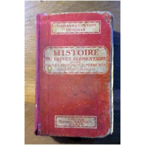 Histoire du brevet é...Ammann Nathan 1923 État:☆☆☆☆☆