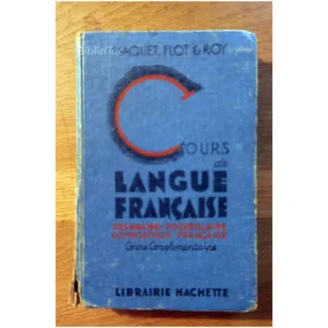 Cours de langue Fran...Maquet Hachette  État:★★☆☆☆