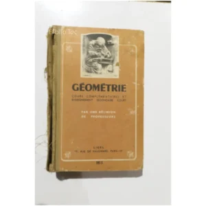 Géométrie cours comp...Collectif Ligel 1953 État:★★☆☆☆