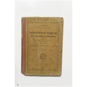 Arithmétique du cert...Lemoine Hachette 1923 État:★★☆☆☆