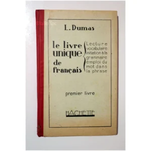 Le livre unique de f...Dumas Hachette 1930 État:★★★☆☆