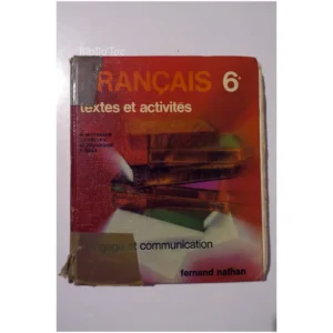 Français 6e textes e...Miterrand Nathan 1979 État:★☆☆☆☆