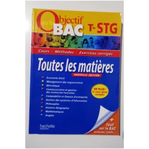 Objectif bac termina...Broutin Hachette  2011 État:★★★★☆