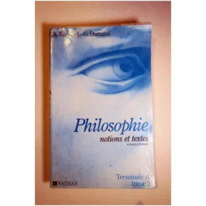 Philosophie notions ...Roussel Nathan 1990 État:★★★☆☆