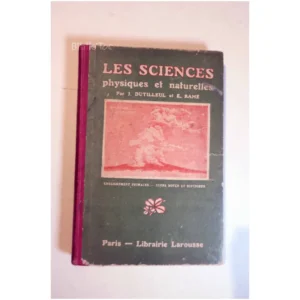 Les Sciences physiqu...Dutilleul Larousse 1930 État:★★★☆☆