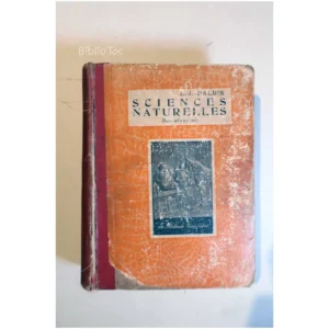 Sciences naturelles ...Dalbis De Gigord 1939 État:★★☆☆☆