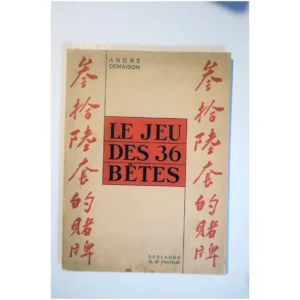 Le Jeu des 36 Bêtes...Demaison Laboratoires Deglaude 1935 État:★★★☆☆