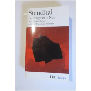Le rouge et le noir...Stendhal Gallimard 1967 État:★★★★☆