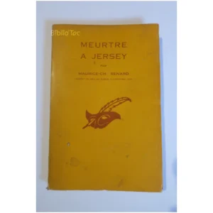 Meurtre à Jersey...Renard Le Masque 1958 État:★★☆☆☆