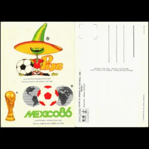 Pique (mascotte Mexi... Bernard Pézelet 1986 État:★★★☆☆