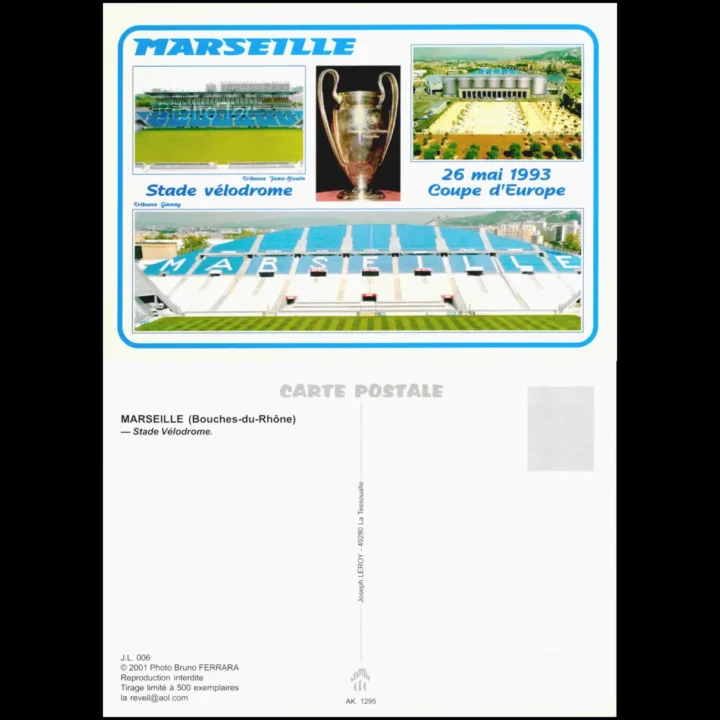 Marseille stade Vélo... Joseph Leroy 2001 État:★★★★★