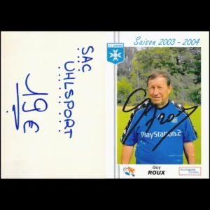 Guy Roux Saison 2003... État:★★★☆☆