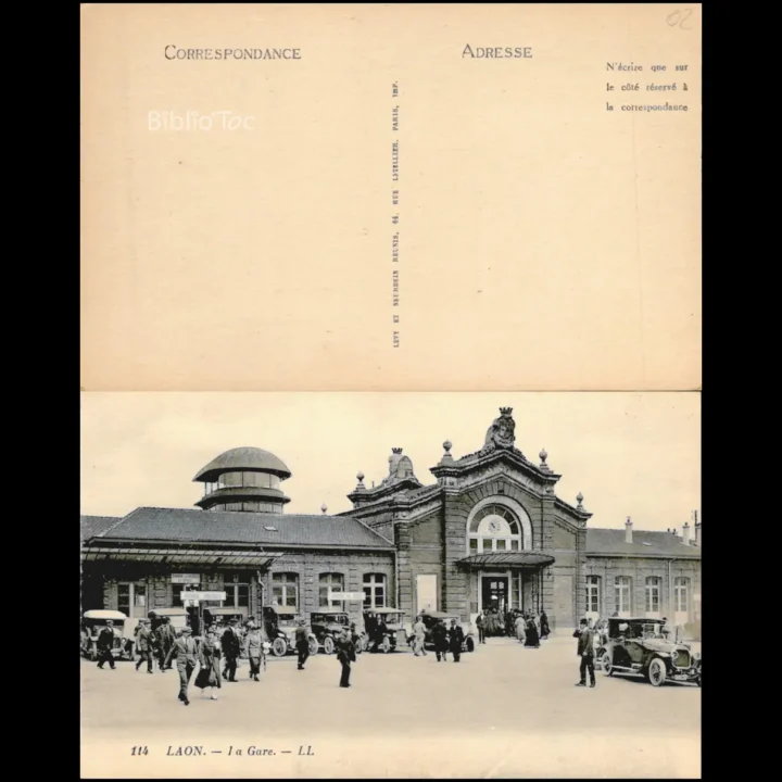 Laon La gare...   État:★★★☆☆