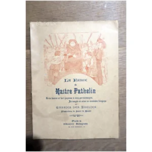 La Farce de Maître P...Triboulet Delagrave  État:★★★☆☆