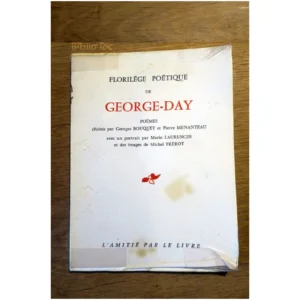 Florilège Poétique...George-Day L'amitié par le livre