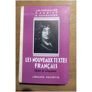 Les Nouveaux Textes français-Classe de c...Chevaillier Hachette 1961