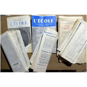 Lot de revues Pédagogiques ... 1966