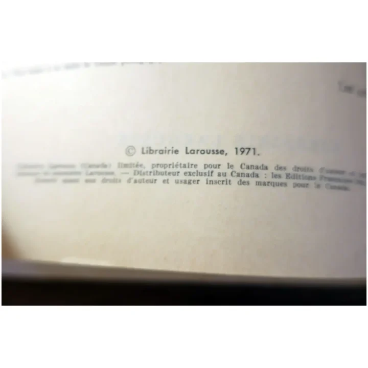 Beaux livres-belles lectures 6e...Huisson Larousse 1971 – Image 5