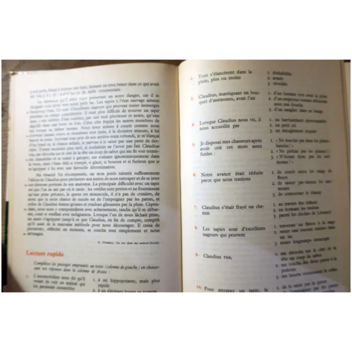Beaux livres-belles lectures 6e...Huisson Larousse 1971 – Image 7