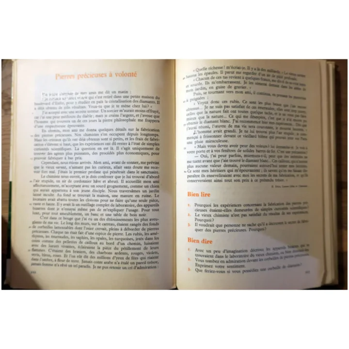 Beaux livres-belles lectures 6e...Huisson Larousse 1971 – Image 8