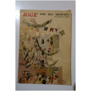 Nice Joie des artistes...Ricord Éditions de la Maison de Nice 1949