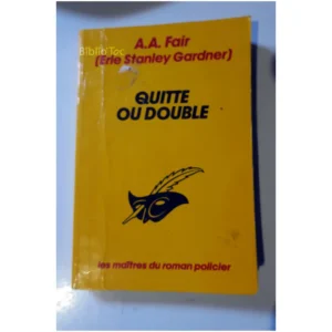 Quitte ou Double...Fair Le masque 1984 État:★★☆☆☆