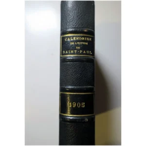 Calendrier de l'oeuv...  1905 État:★★★☆☆