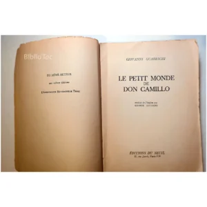 Le petit monde de Do...Guareschi seuil 1952 État:★☆☆☆☆