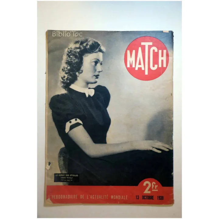 Match 13 octobre 193...  1938 État:★★☆☆☆ – Image 2