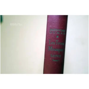 Les trois mousquetaires T1...Dumas Collection pourpre 1951