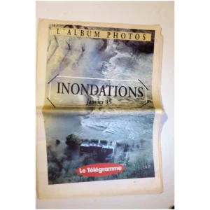 Album photos : Inond... Le Télégramme de Brest 1995 État:★★★☆☆