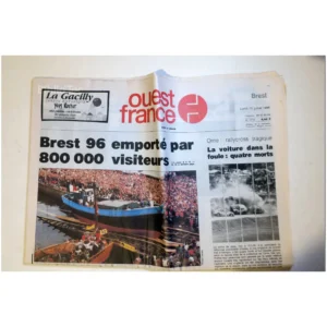 Ouest France n°15814... État:★★★☆☆