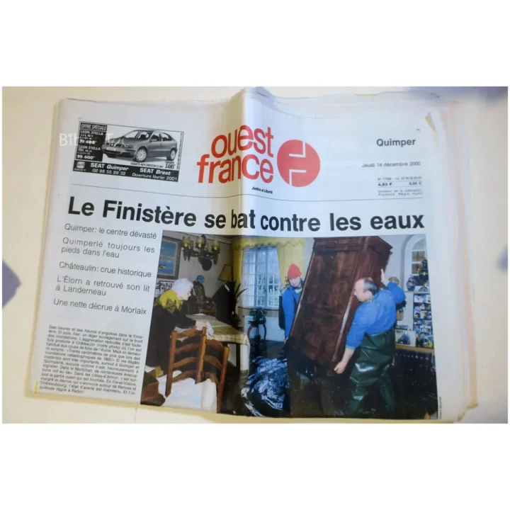Ouest France 14 déce...  2000 État:★★★☆☆