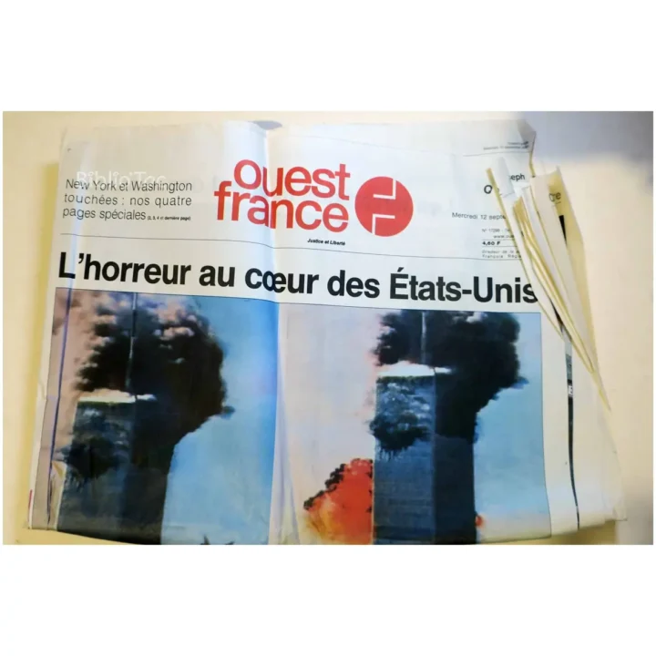 Ouest France 12 sept...  2001 État:★★☆☆☆