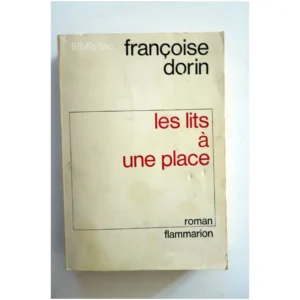 Les Lits à une place...Dorin Flammarion 1980