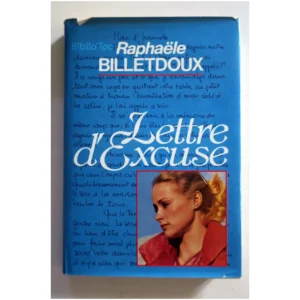 Lettre d'Excuse...Billetdoux France Loisirs 1982
