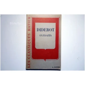 Diderot Extraits...Diderot Hachette 1955