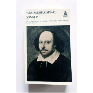 Sonnets édition bilingue...Shakespeare Actes Sud 2007