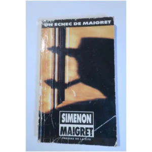 Un Échec de Maigret...Simenon Presses de la Cité 1990