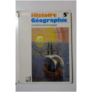 Histoire Géographie, initiation économiq...Knafou Belin 1991
