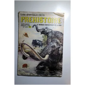 Les animaux de la Préhistoire. Le Monde ... Vaillant 1973