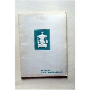 Théâtre Gaité Montparnasse... 1969