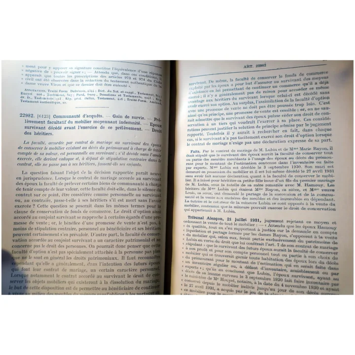 Répertoire du Notariat- Jurisprudence & ...Defrénois  1932 – Image 5
