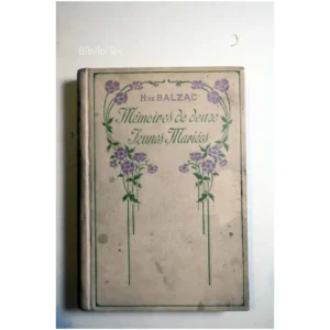 Mémoires de deux jeunes Mariés...Balzac (de) Nilsson