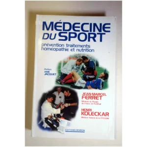 Médecine du sport – Prévention traitemen...Koleckar Boiron 2017