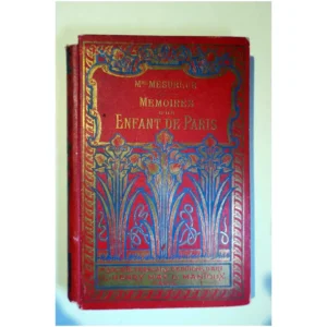Mémoires (histoire) d'un Enfant de Paris...Mesureur Société Française d'Éditions d'Art