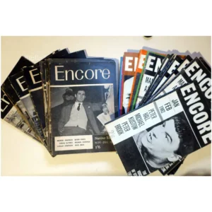 40 numéros de la revue Encore... 1957