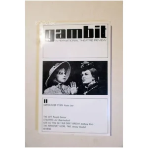 Gambit international theatre review... 1970
